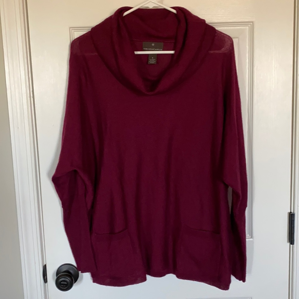 Fenn Wright Manson Dolman Cowl Neck Tunic Sweater